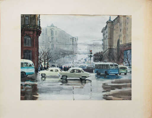 Купецио Ксения Конрадовна. Улица Горького